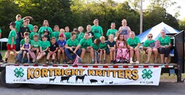 4-H club at parade