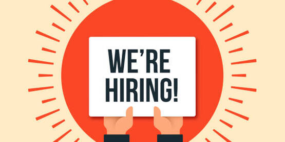 We're Hiring Graphic