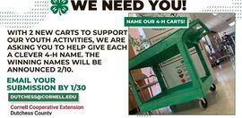 Header 4-H Cart Naming Contest