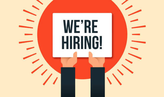 We're Hiring Graphic