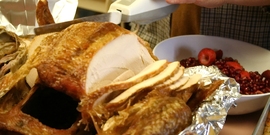 Carving turkey, Thanksgiving
