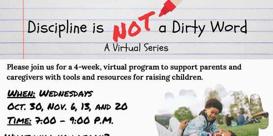 Discipline is not a dirty word fall 2024