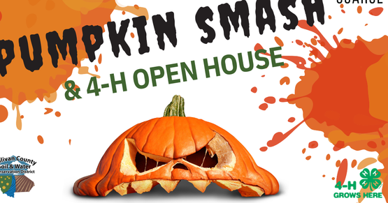 Pumpkin Smash & 4-H Open House