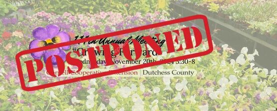 Annual Meeting Postponed