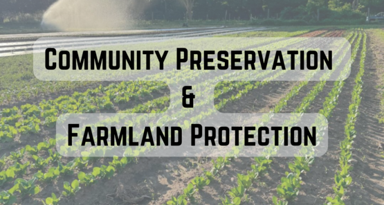 Banner farmland & community preservation