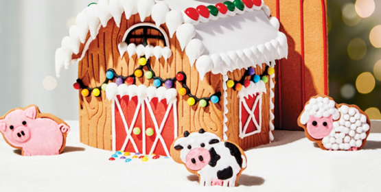 gingerbread barn