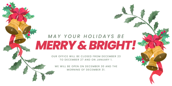 Updated Holiday Break 