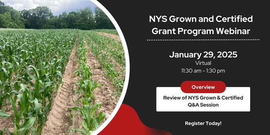 NYS Grown and Certified Grant Graphic