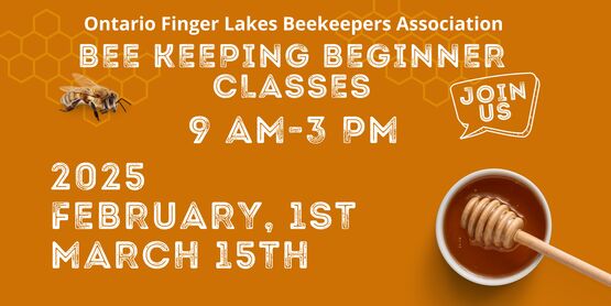 Beginner Beekeeping class with Maxwell's Honey Bee Farm.