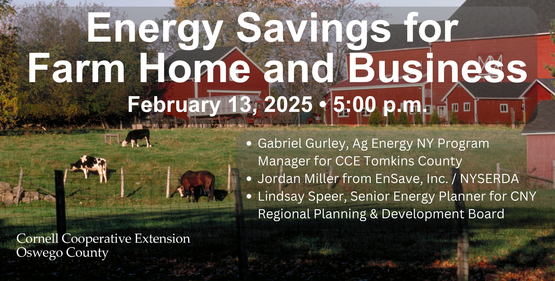 Energy Saving for Farms