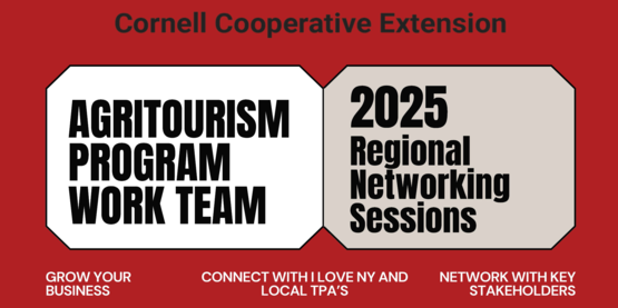 Agritourism Program work team networking session flyer