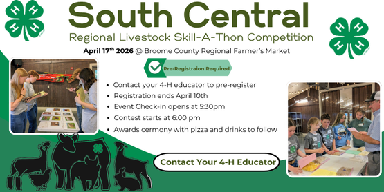 3rd Annual 4-H Regional Livestock Skill-a-Thon
