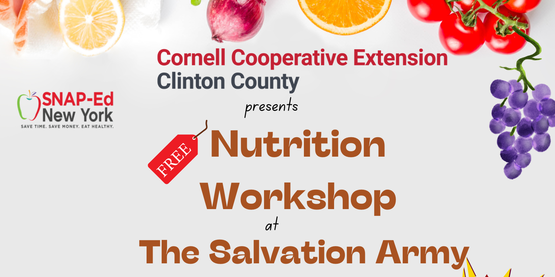 Nutrition Workshop at the Salvation Army
