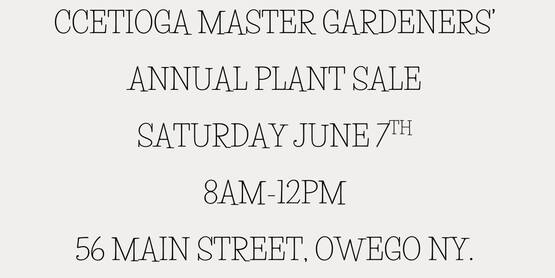 annual plant sale