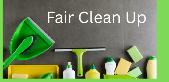 Fair clean up