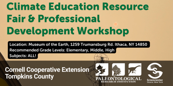 Climate resource banner with event details included 
