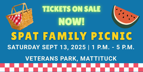 spat family picnic 2025 banner