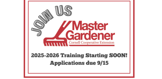 Master Gardener Training Starts Soon!