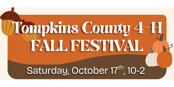 Tompkins 4-H Fall Festival — Family fun in 4-H Acres · Ithaca, NY