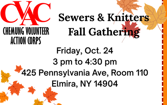 Sewers and Knitters Fall Gathering Postcard