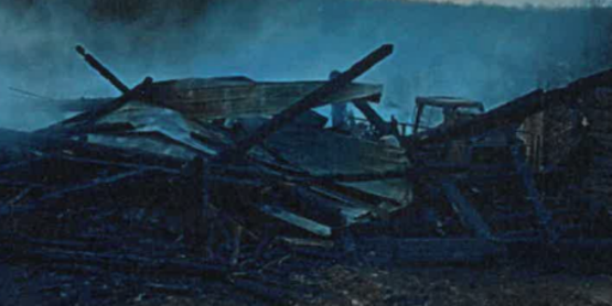 D & D Farms after fire 