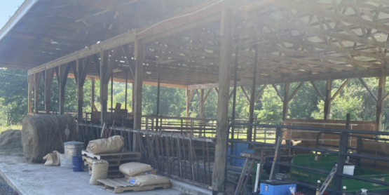 D & D Farms new barn 