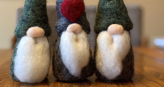 Gnomes Needle Felting