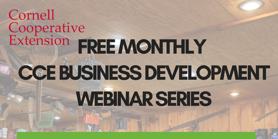 CCE Statewide Business Development Webinar Series
