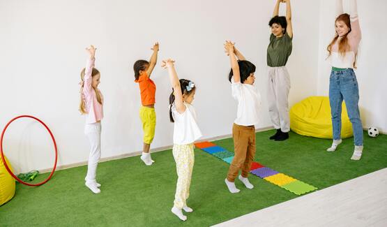 Kids yoga class
