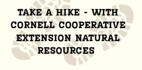 Banner for take a hike program