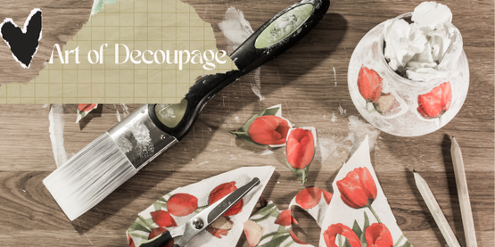 Golden Years Decoupage