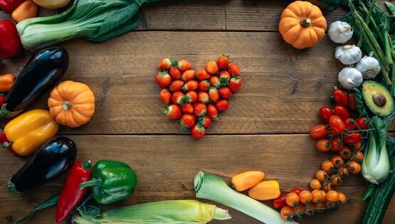 heart healthy fruit and vegetables