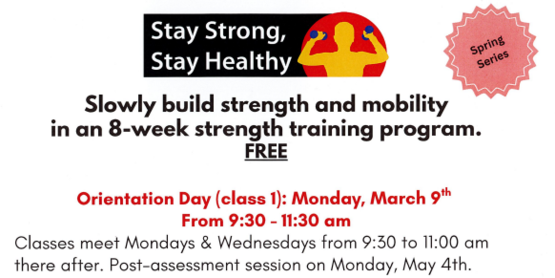 Slowly build strength and mobility in an 8-week strength training program.  