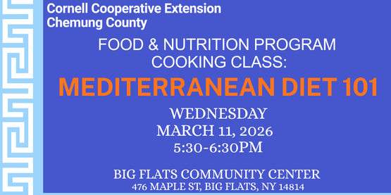 Mediterranean diet flyer png