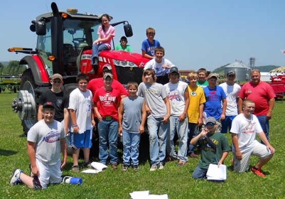 Tractor Safety Students