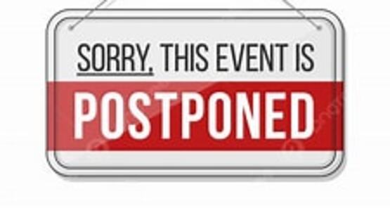 POSTPONED 