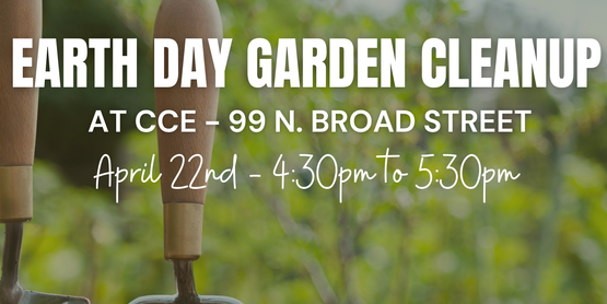 Earth Day Garden Cleanup