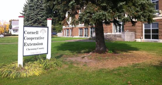 CCE Sign outside of HRC building