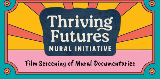 Banner with rays in the background and title in foreground