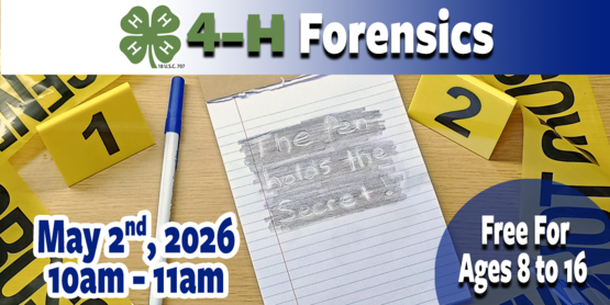 April Forensics 4-H 2026