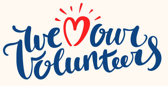 We love our volunteers.