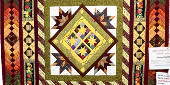 Calico Geese Raffle Quilt 2026