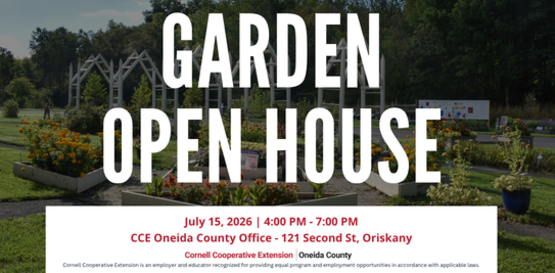 2026 garden open house
