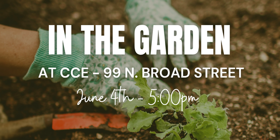 In the Garden flyer