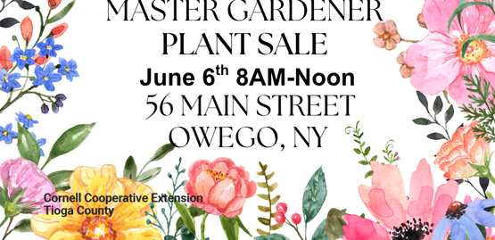 Master Gardener Plant Sale Flyer