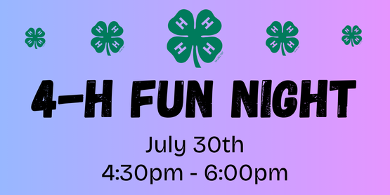 4-H Fun Night - July
