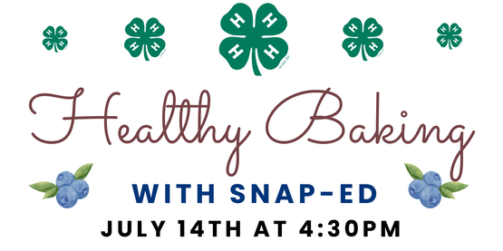 Healthy Baking flyer