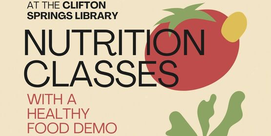 Nutrition Classes at the Clifton Springs Library