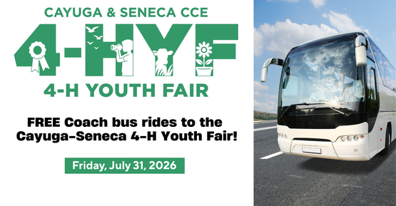 Coach bus rides to 4H Youth Fair