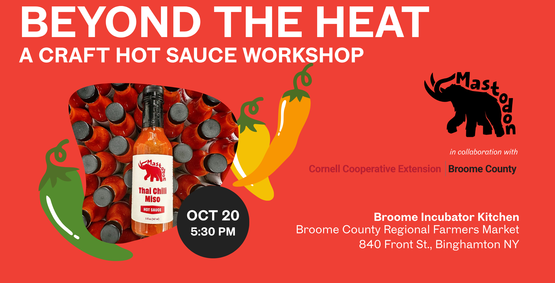 beyond the heat hot sauce workshop